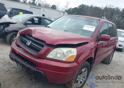 2004 Honda Pilot Ex-L z USA, uszkodzony, nr VIN 5FNYF18594B011092